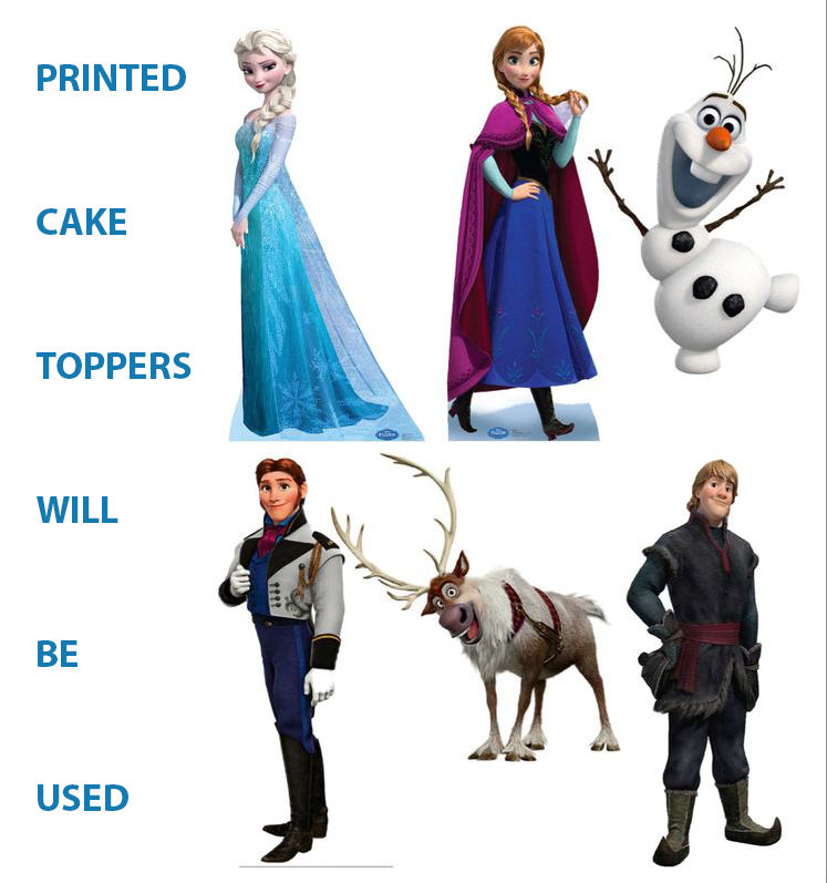Elsa Frozen Theme Birthday Cake
