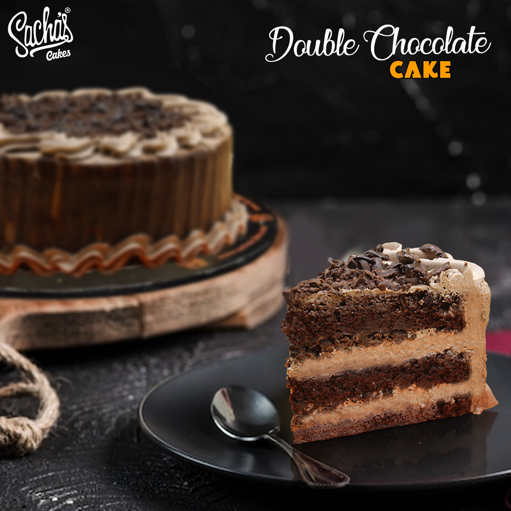 Double Chocolate Cake – Sacha's Cakes