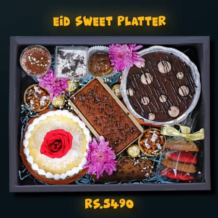 Eid Sweet Platter by Sacha's Cakes