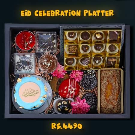 Eid Celebration Platter by Sacha's Cakes 