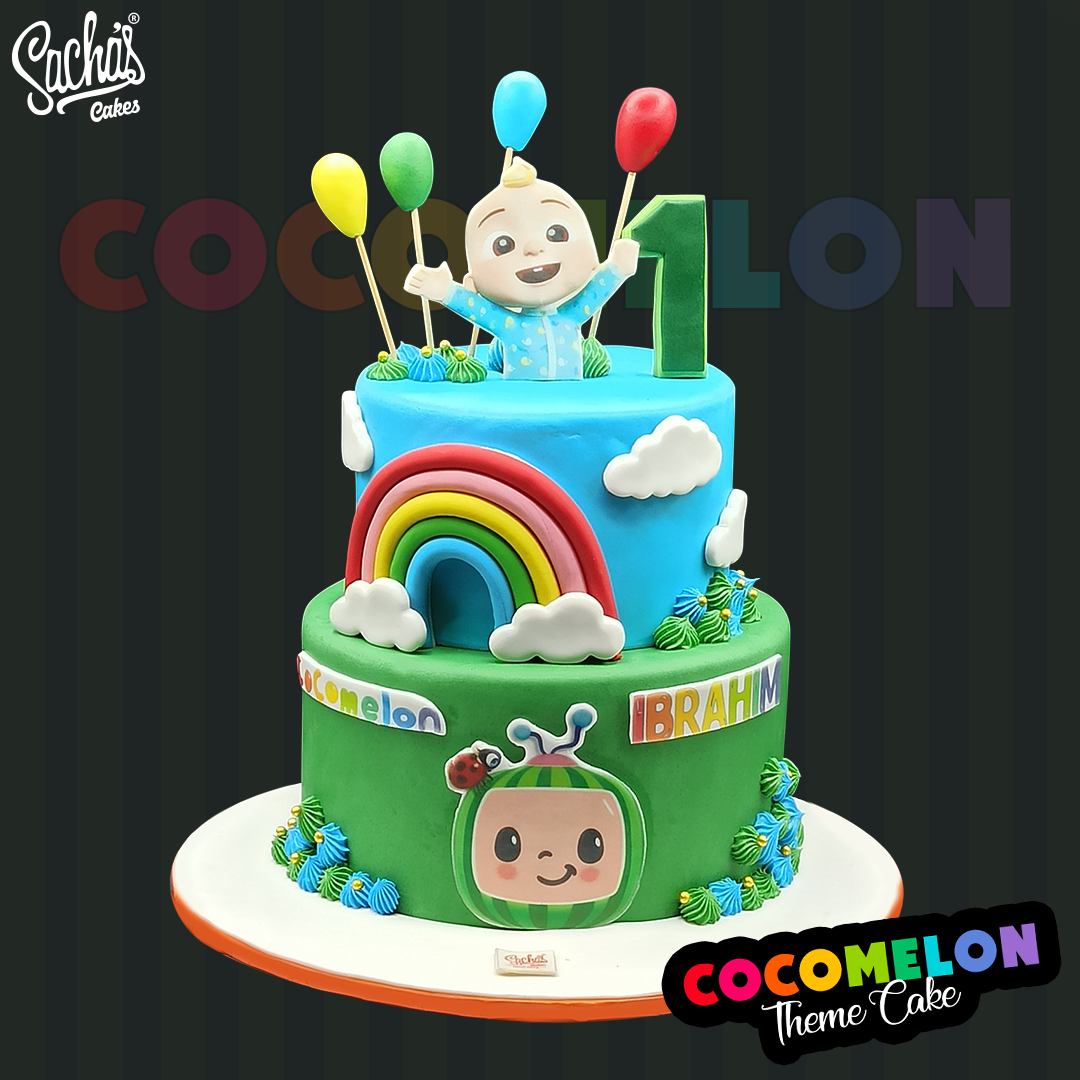 Coco Melon Theme Cake – KS Bakers