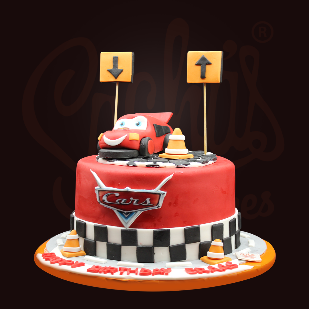 McQueen Theme Birthday Cake – Sacha's Cakes