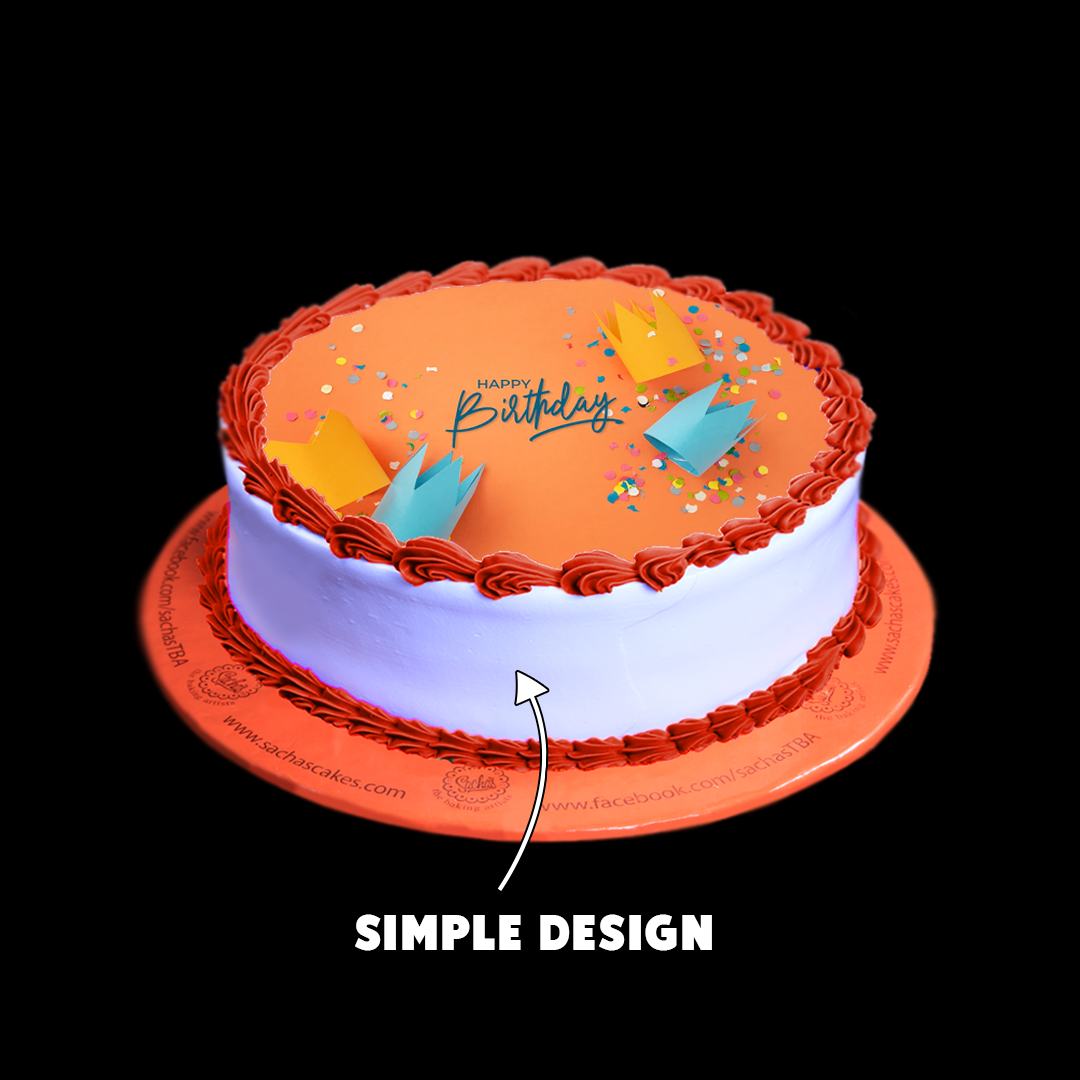 Customized Picture Cake Round - Sacha's Cakes 